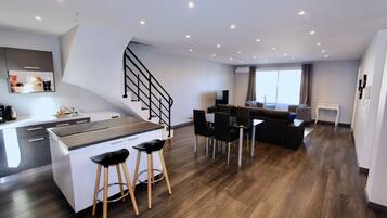 Penthouse | Coin séjour | Télévision à écran plat