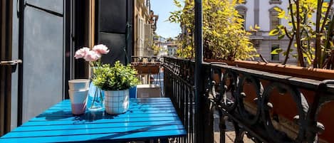 Apartamento, 1 habitación | Balcón