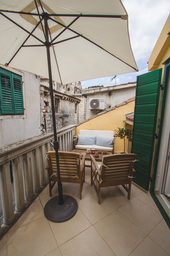 城市复式, 2 间卧室, 阳台 | 阳台