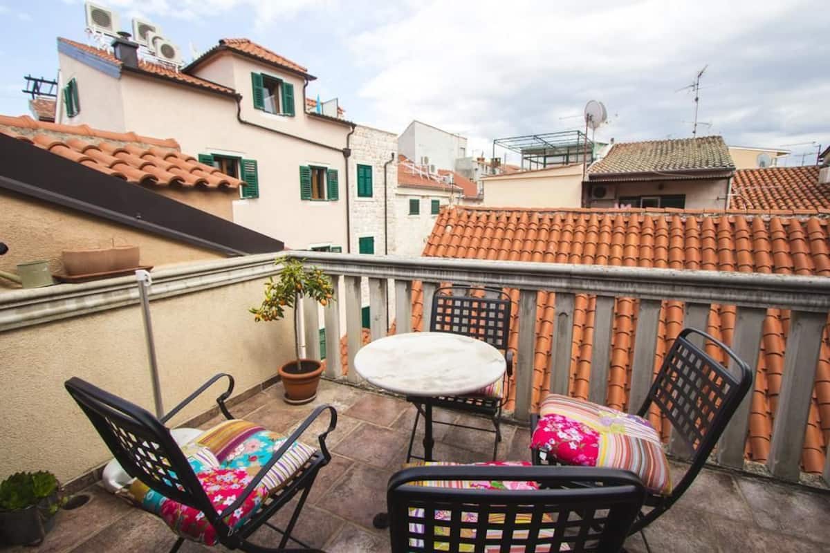 Alloggio City su due livelli, 1 camera da letto, balcone | Balcone