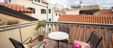 City Duplex, 1 Bedroom, Balcony | Balcony
