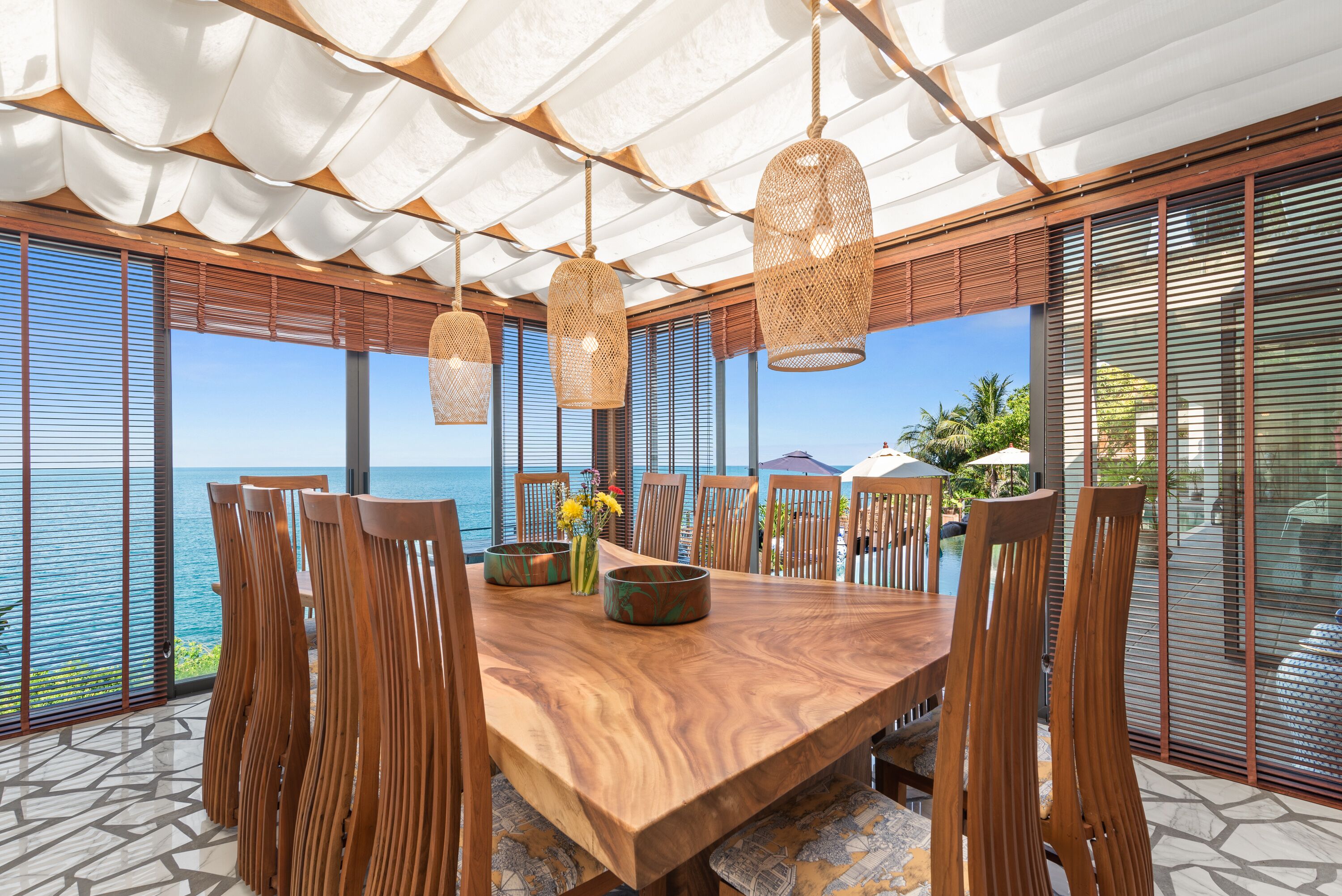 Suíte superluxo, 4 quartos | Sala de jantar