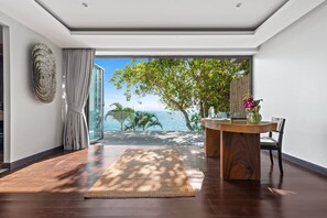Villa Luxe, 5 chambres | 5 chambres, draps italiens Frette, literie de qualité supérieure