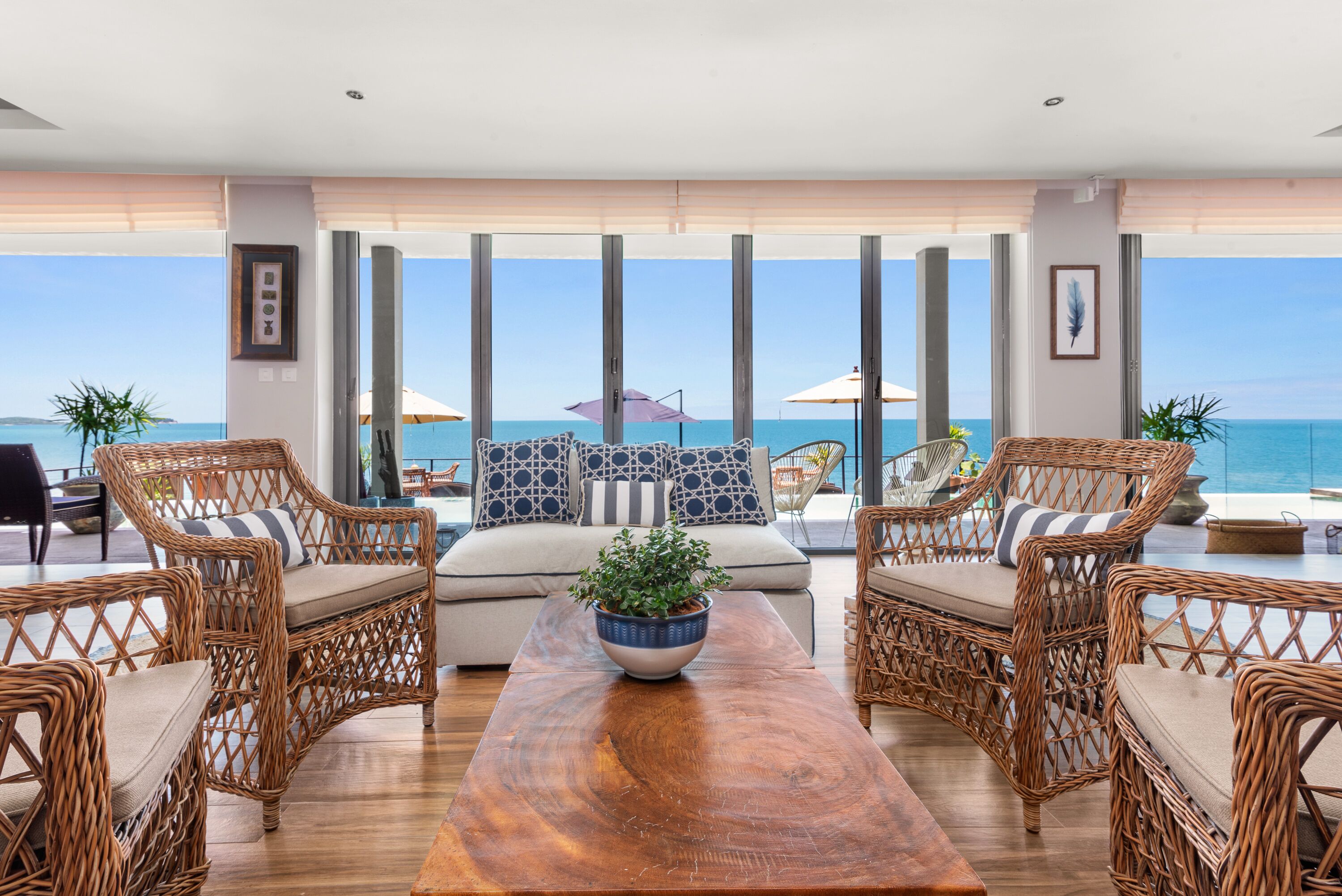 Sitteområde i lobbyen