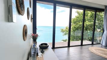 奢華別墅, 2 間臥室 | 5 間臥室、義大利 Frette 床單、高級寢具、羽絨被