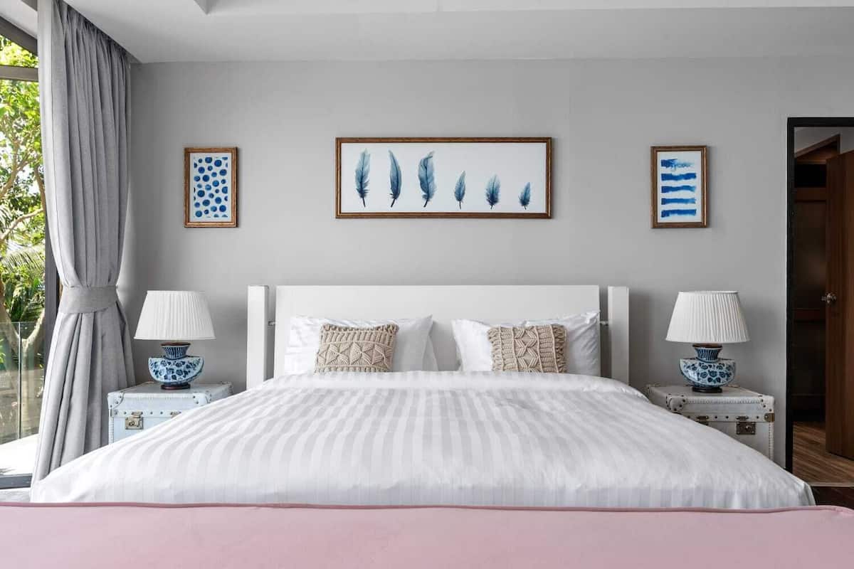 Villa de lujo, 4 habitaciones | 5 dormitorios, sábanas italianas Frette, ropa de cama de alta calidad