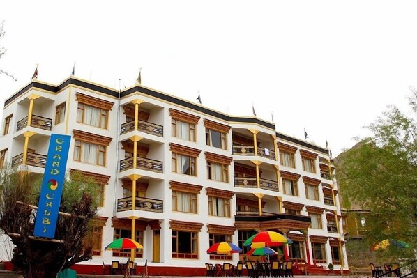 Front of property - The Grand Chubi Hotel (Leh)