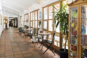 Zona de estar del vestíbulo