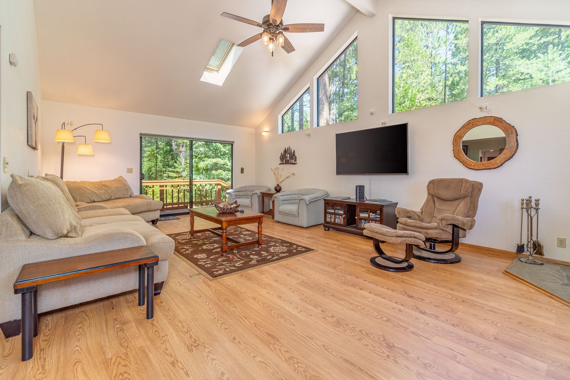 Pet Friendly Cabin in Arnold w/Rec Room, Fenced Yard, Private Hot Tub!