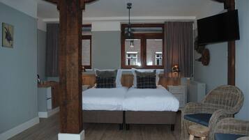 Doppelzimmer | Zimmersafe, kostenloses WLAN, Bettwäsche