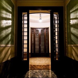 Entrée de l’hébergement