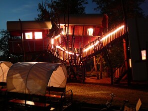 Tree House, Multiple Beds (Baumwaggonhotel) | Bathroom