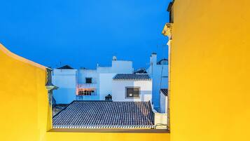 Front of property – evening/night