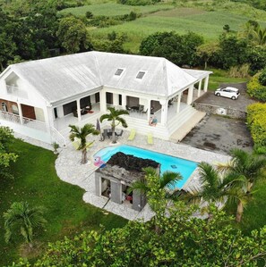 Aerial view - La Kaz A Dom 974 (Saint-Paul)
