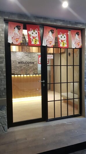 Fachada de la propiedad