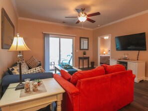 Condo, 2 Bedrooms | Living area | TV - Willow Bend #1122 2 Bedroom Condo by RedAwning (North Myrtle Beach)