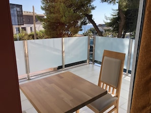 Double Room, Balcony, Sea View | Balcony - Nemesis Hotel (Sarandë)