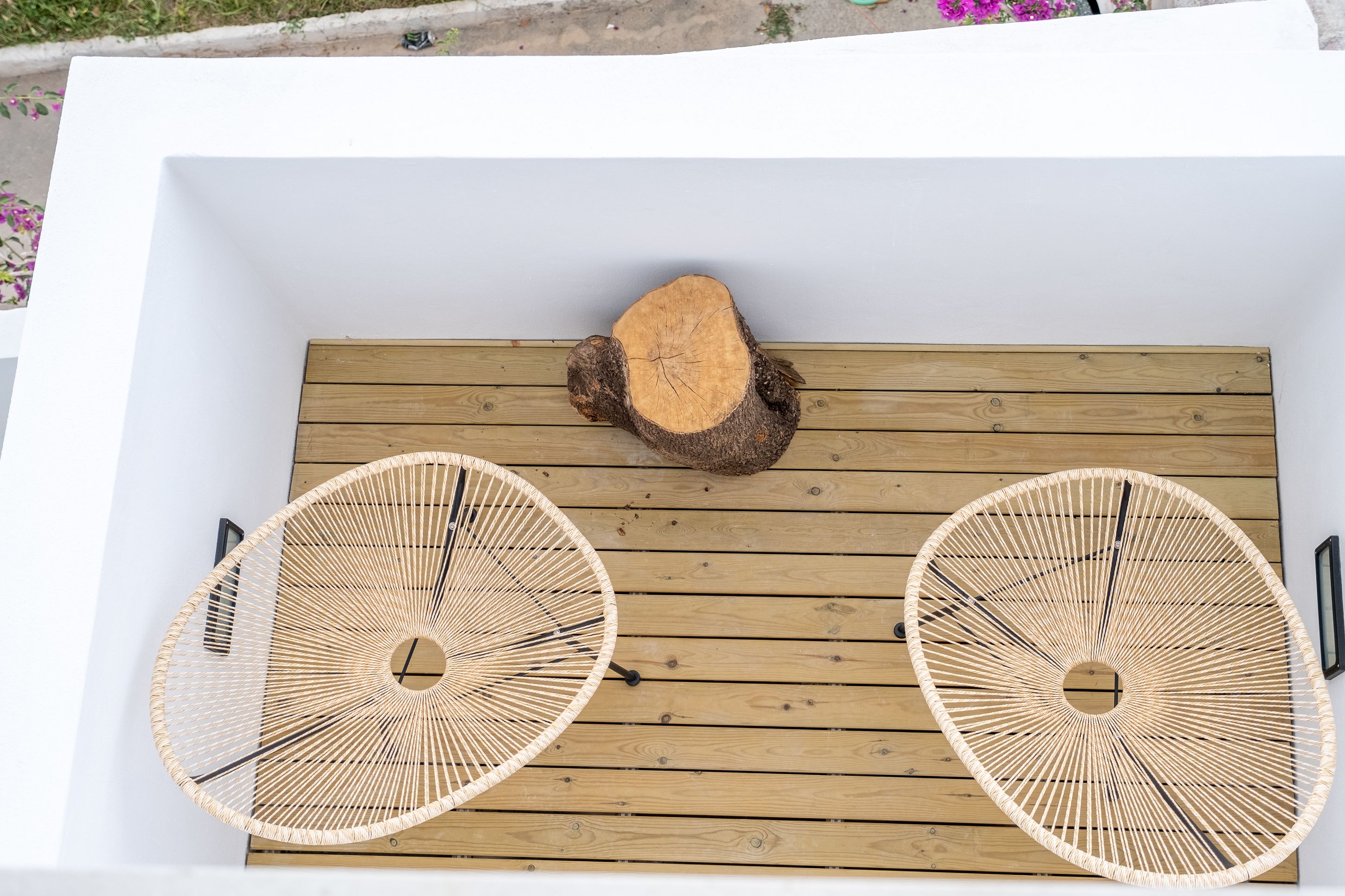 Tweepersoonskamer, terras | Terras