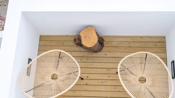 Tweepersoonskamer, terras | Terras