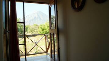 Vue depuis l’hébergement