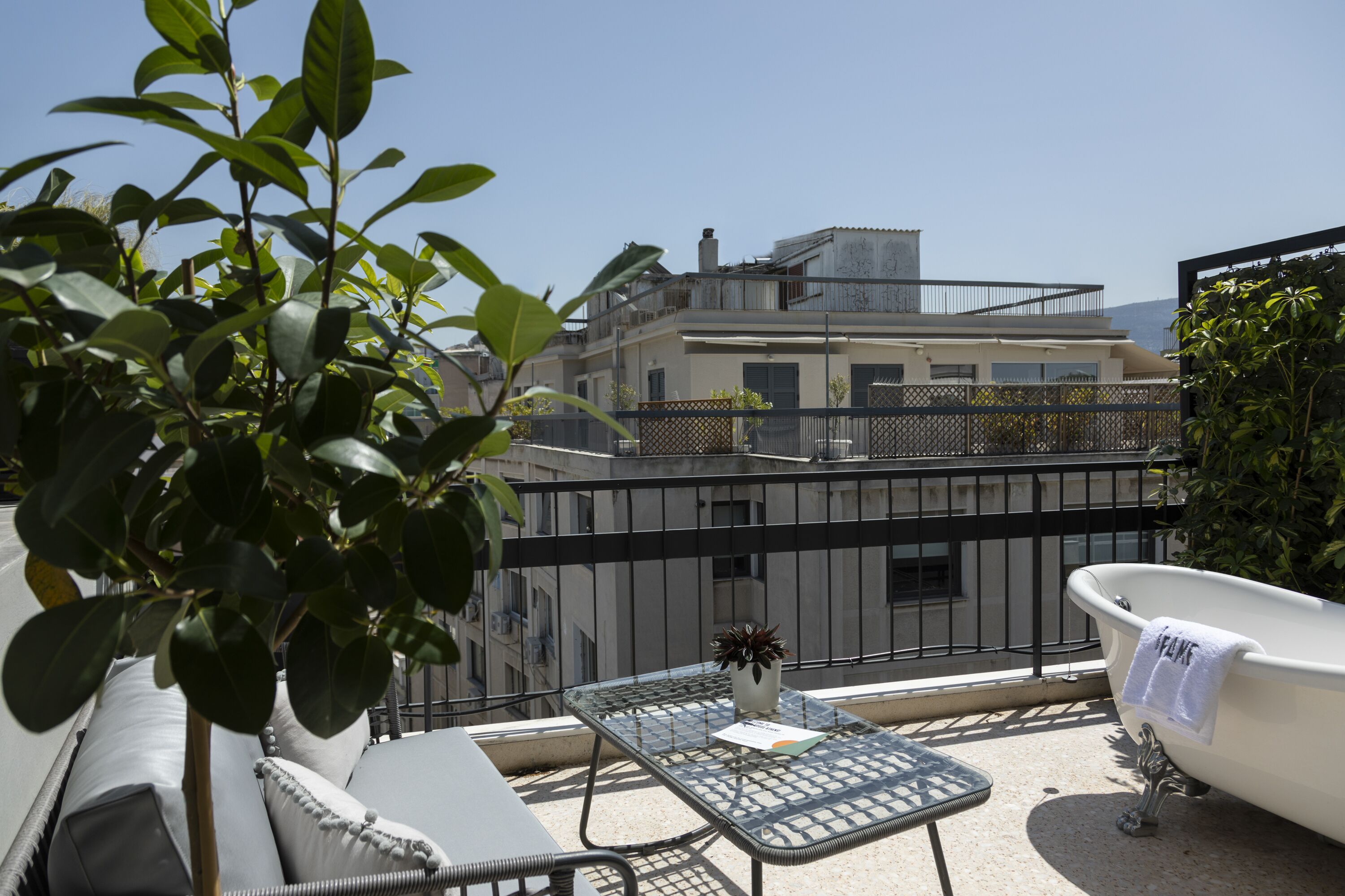 特色顶层房, 露台, 城市景观 | 阳台景观