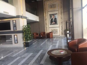 Sala de estar en el lobby