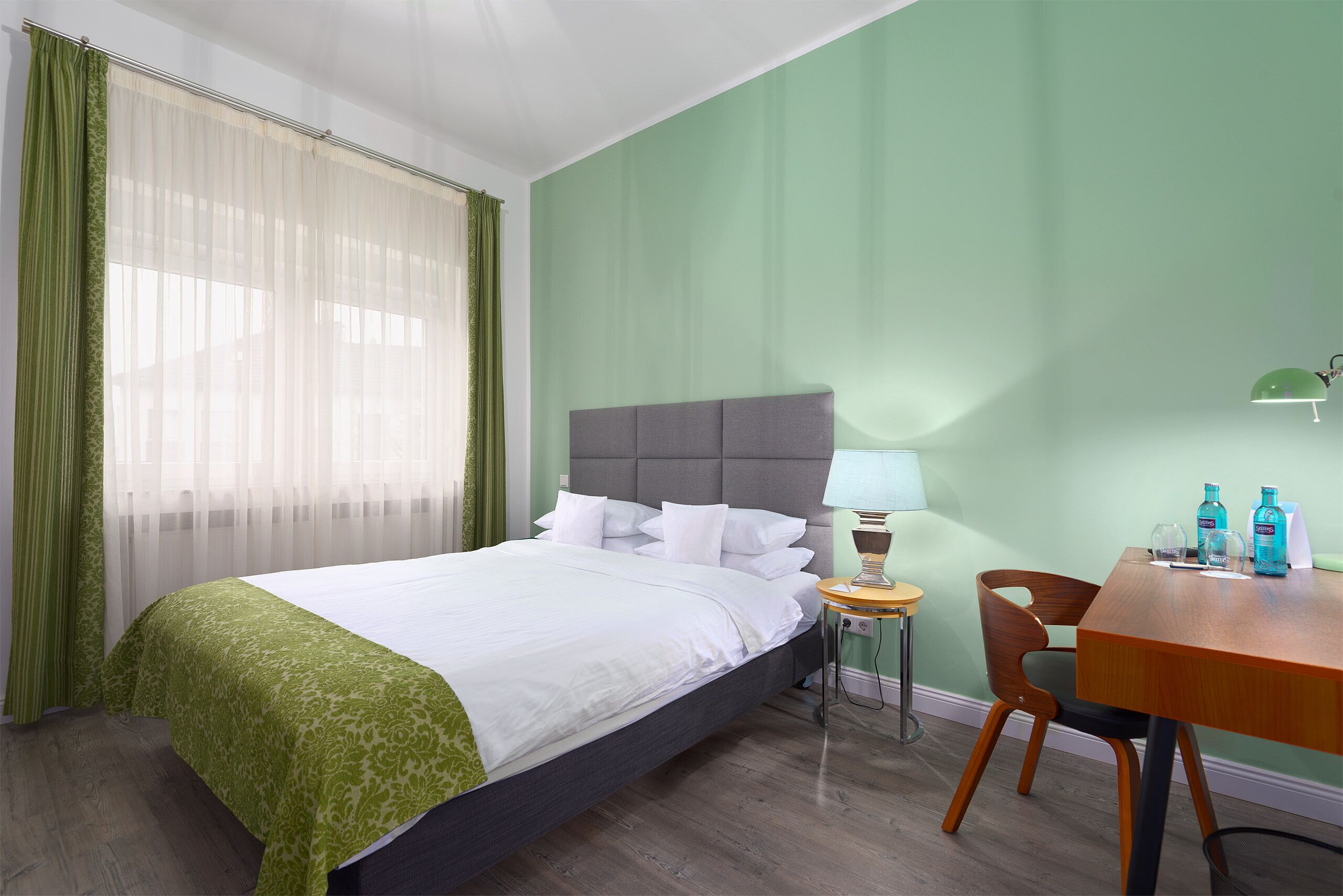 comfort single room | egyptian cotton sheets, premium bedding, down duvets, pillow-top beds