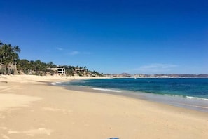 Una spiaggia nelle vicinanze