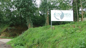 Entrada de l'allotjament