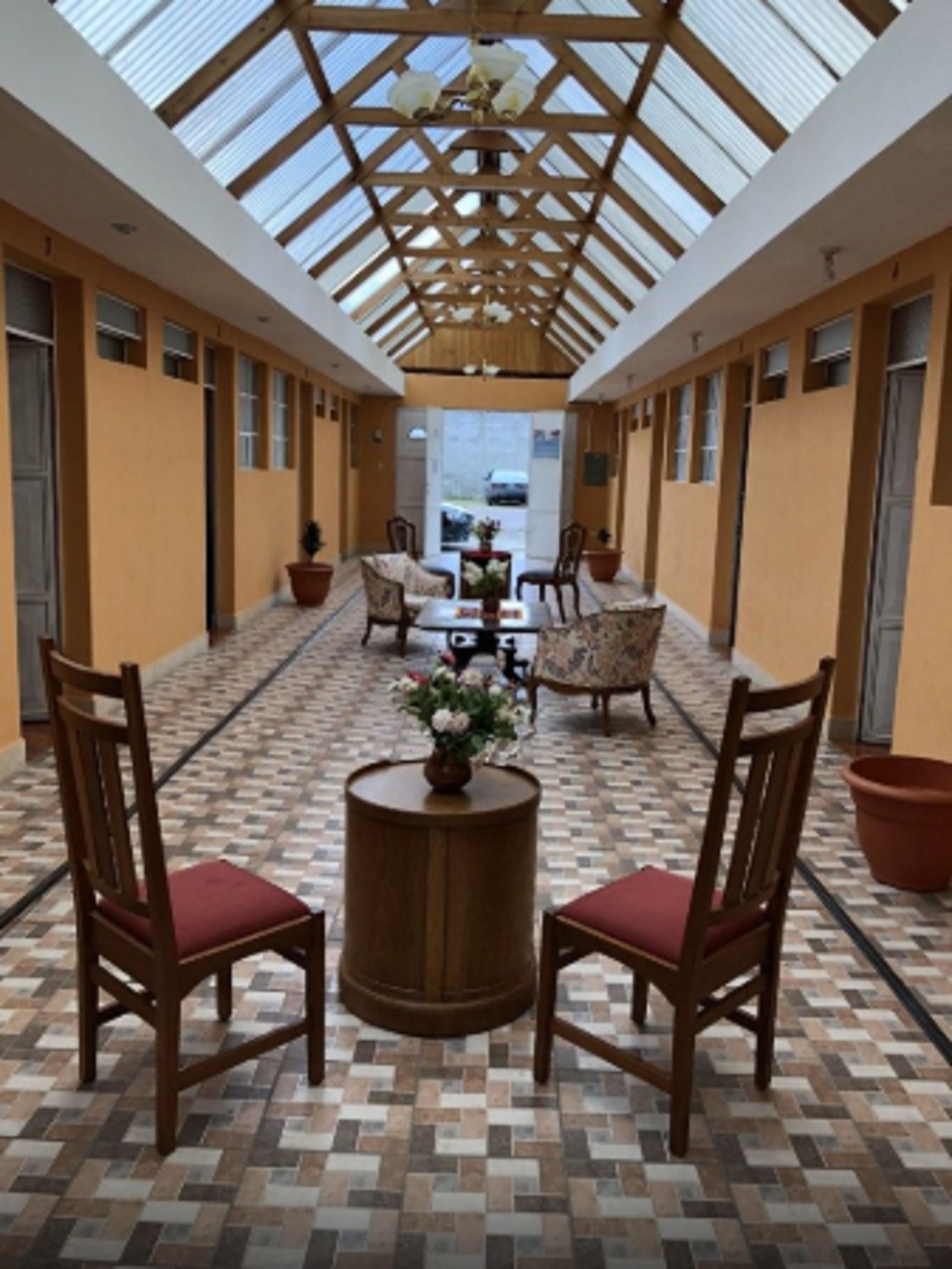 Sala de estar en el lobby