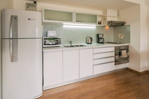 Apart Daire, 1 Yatak Odası, Dağ Manzaralı (Urbano) | Özel mutfak | Buzdolabı, mikrodalga fırın, fırın, set üstü ocak 