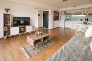 Apartment, 1 Schlafzimmer, Bergblick (Urbano) | Wohnbereich