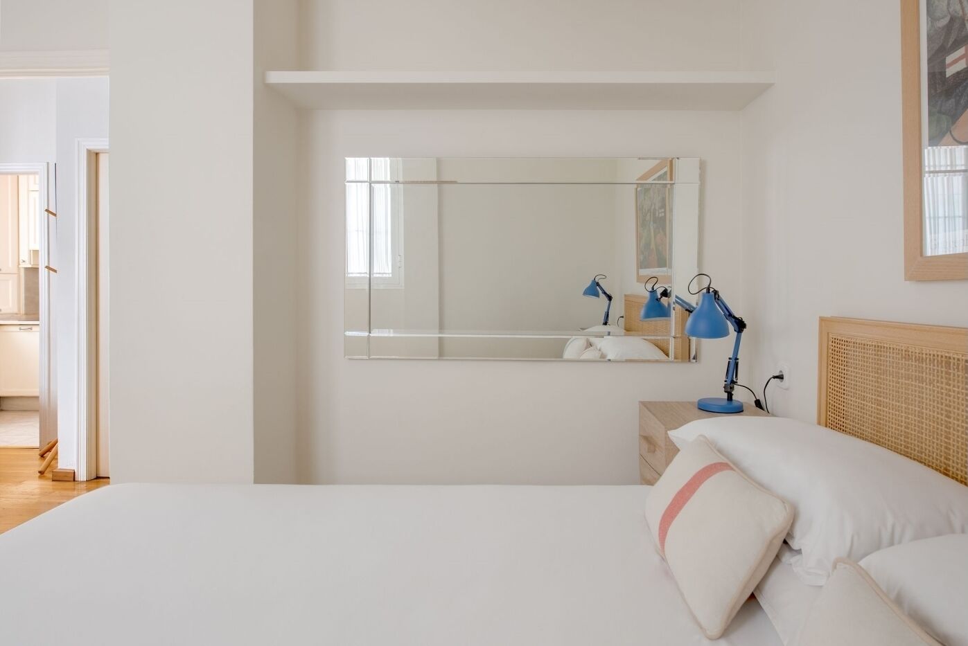 1 chambre, fer et planche à repasser, accès Internet, draps fournis