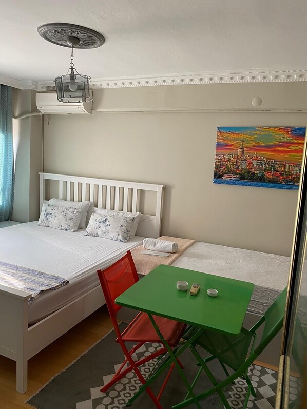 Grand Apart Daire | Kaliteli yatak takımı, kuştüyü yorgan 