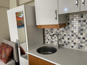 Leilighet – grand | Eget kjøkken | Kjøleskap på fellesområdet og miljøvennlige rengjøringsmidler