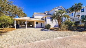 Exterior - BEACHFRONT Beauty in the Dunes!!, 5BR/4BA Sleeps 10, 3 Community Pools! (St. George Island)
