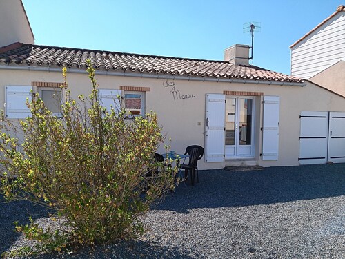 Maison calme pour 4 personnes avec jardin