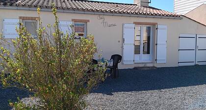 Maison calme pour 4 personnes avec jardin