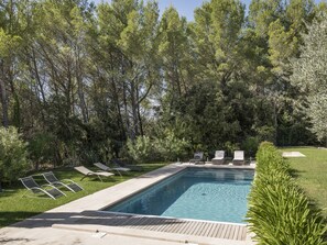 Una piscina climatizada