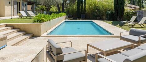 Piscine chauffée