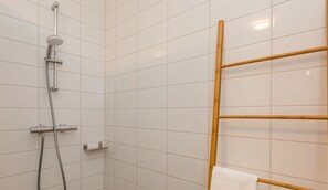 Hair dryer, towels