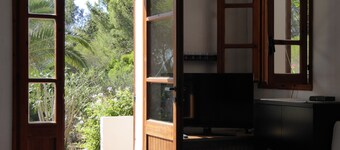 Villa maaseudulla on upeat näkymät  