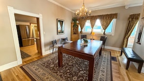 Dining - The Governor's Mansion — 6BR Sleeps 14, 3 Private Units, Sauna, Walk to Main St (Leadville)