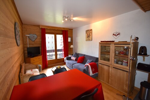 Appartement à Méribel-Mottaret  3 étoiles, skis aux pieds