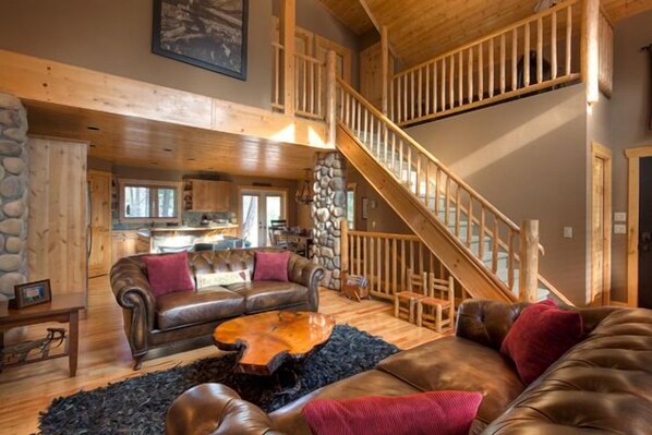 TV connectée, cheminée, jeux vidéo, lecteur de DVD