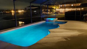 Outdoor pool, a heated pool - 4 Bed,3.5 Bath, 2 Masters Sf Pool / Kiddie Pool, Lakeside (Kissimmee)