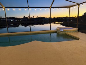 Outdoor pool, a heated pool - 4 Bed,3.5 Bath, 2 Masters Sf Pool / Kiddie Pool, Lakeside (Kissimmee)