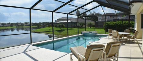 Außenpool, beheizter Pool