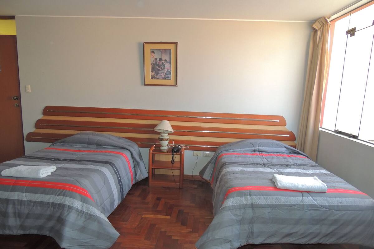 In-room safe, blackout curtains, cots/infant beds, free WiFi