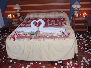 In-room safe, blackout curtains, cots/infant beds, free WiFi